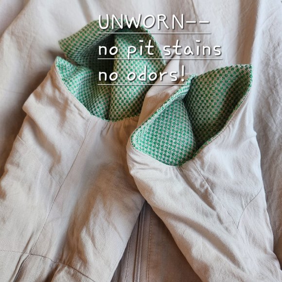 NWOT Banana Republic Green Tweed Fit Flare Dress - Picture 9 of 12